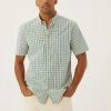M&S Collection Casual Shirts Pure Cotton Gingham Check Shirt