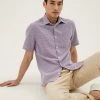 M&S Collection Casual Shirts Gingham Check Shirt