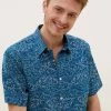 M&S Collection Casual Shirts Cloud Print Shirt
