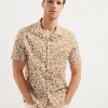 Autograph Casual Shirts Cotton Tencel Floral Shirt