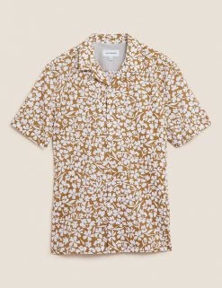 Autograph Casual Shirts Cotton Tencel Floral Shirt -New In Mens Store SD 03 T25 4525A ZG X EC 90