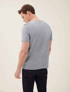 M&S Collection Men's T-shirts Pure Cotton Dog On Bike Graphic T-Shirt -New In Mens Store SD 03 T28 1982M T0 X EC 2