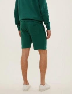 M&S Collection Men's Shorts Pure Cotton Textured Jersey Shorts -New In Mens Store SD 03 T28 2682M J3 X EC 2