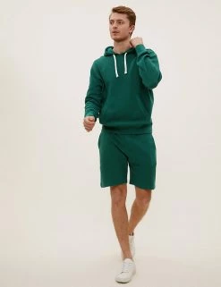 M&S Collection Men's Shorts Pure Cotton Textured Jersey Shorts -New In Mens Store SD 03 T28 2682M J3 X EC 3