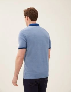 M&S Collection Men's Polo Shirts Modal Rich Soft Touch Polo Shirt -New In Mens Store SD 03 T28 3312M E3 X EC 2