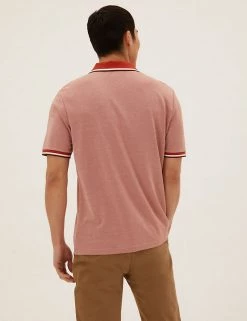 M&S Collection Men's Polo Shirts Modal Rich Soft Touch Polo Shirt -New In Mens Store SD 03 T28 3312M P8 X EC 2