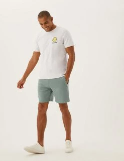 M&S Collection Men's Trousers Pure Cotton Mr. Men™ T-Shirt -New In Mens Store SD 03 T28 3315M NZ X EC 1