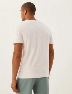 M&S Collection Men's Trousers Pure Cotton Mr. Men™ T-Shirt -New In Mens Store SD 03 T28 3315M NZ X EC 3