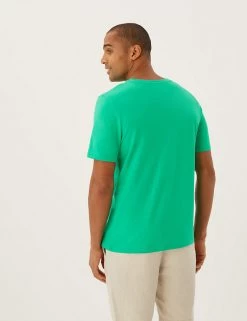 M&S Collection Men's T-shirts Pure Cotton Mr. Men™ T-Shirt -New In Mens Store SD 03 T28 3316M J0 X EC 3