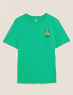 M&S Collection Men's T-shirts Pure Cotton Mr. Men™ T-Shirt -New In Mens Store SD 03 T28 3316M J0 X EC 90