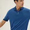 M&S Collection Men's Polo Shirts Modal Rich Soft Touch Polo Shirt