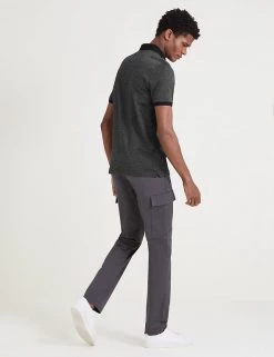 Autograph Men's Polo Shirts Slim Fit Pure Cotton Textured Polo Shirt 9 Autograph Men's Polo Shirts Slim Fit Pure Cotton Textured Polo Shirt -New In Mens Store SD 03 T28 4953A Y4 X EC 3