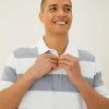 M&S Collection Men's Rugby Shirts Pure Cotton Striped Rugby Shirt