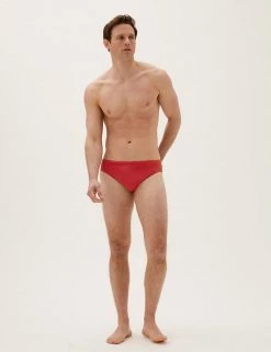 M&S Collection Men's Swimwear Quick Dry Swim Briefs
