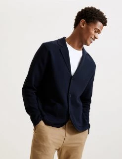 Autograph Men's Blazers Cotton Modal Knitted Blazer