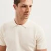 Autograph Men's Knitted Polo Shirts Cotton Rich Short Sleeve Knitted Polo Shirt