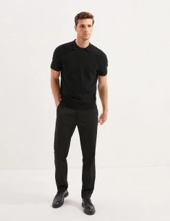 Autograph Men's Knitted Polo Shirts Cotton Rich Short Sleeve Knitted Polo Shirt -New In Mens Store SD 03 T30 1068A Y0 X EC 2