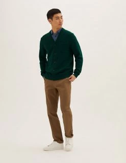 M&S Collection Men's Knitwear Lambswool Knitted Cardigan -New In Mens Store SD 03 T30 2063M J0 X EC 0