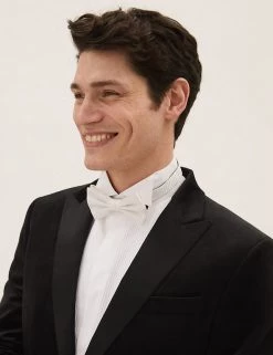 M&S Collection Men's Coats & Jackets Velvet Peak Lapel Jacket -New In Mens Store SD 03 T70 3030F Y0 X EC 1