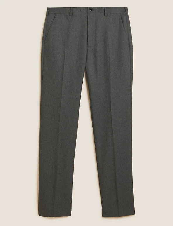 M&S Collection Men Big & Tall Regular Fit Flat Front Trousers 13 M&S Collection Men Big & Tall Regular Fit Flat Front Trousers - Image 13