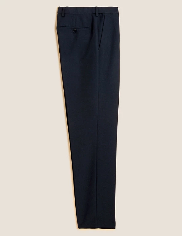 M&S Collection Smart Trousers Regular Fit Trousers 2 M&S Collection Smart Trousers Regular Fit Trousers - Image 2