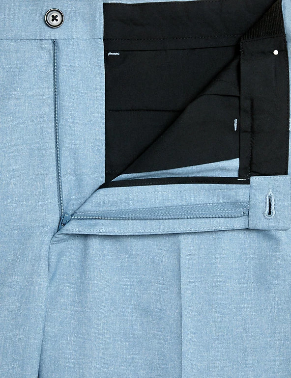 M&S Collection Smart Trousers Regular Fit Flat Front Trousers 13 M&S Collection Smart Trousers Regular Fit Flat Front Trousers - Image 13