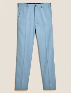 M&S Collection Smart Trousers Regular Fit Flat Front Trousers 37 M&S Collection Smart Trousers Regular Fit Flat Front Trousers -New In Mens Store SD 03 T70 3417Y E0 X EC 9
