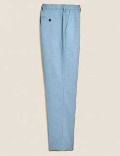M&S Collection Smart Trousers Regular Fit Flat Front Trousers 31 M&S Collection Smart Trousers Regular Fit Flat Front Trousers -New In Mens Store SD 03 T70 3417Y E0 X EC 90