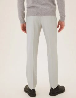 M&S Collection Smart Trousers Regular Fit Flat Front Trousers 26 M&S Collection Smart Trousers Regular Fit Flat Front Trousers -New In Mens Store SD 03 T70 3417Y NU X EC 2