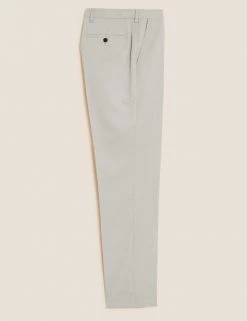M&S Collection Smart Trousers Regular Fit Flat Front Trousers 24 M&S Collection Smart Trousers Regular Fit Flat Front Trousers -New In Mens Store SD 03 T70 3417Y NU X EC 90