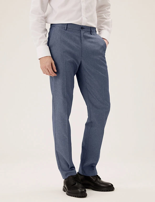 M&S Collection Smart Trousers Regular Fit Flat Front Trousers 18 M&S Collection Smart Trousers Regular Fit Flat Front Trousers - Image 18