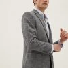 M&S Collection Men's Coats & Jackets Tailored Fit Textured Jacket