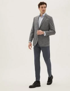 M&S Collection Men's Coats & Jackets Tailored Fit Textured Jacket 9 M&S Collection Men's Coats & Jackets Tailored Fit Textured Jacket -New In Mens Store SD 03 T70 3898X VP X EC 1