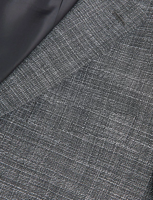 M&S Collection Men's Coats & Jackets Tailored Fit Textured Jacket 7 M&S Collection Men's Coats & Jackets Tailored Fit Textured Jacket - Image 7