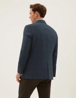 M&S Collection Men's Coats & Jackets Tonal Check Stretch Jacket 9 M&S Collection Men's Coats & Jackets Tonal Check Stretch Jacket -New In Mens Store SD 03 T70 3900T E0 X EC 2