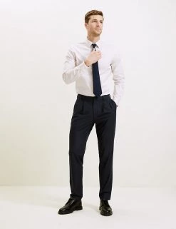 Autograph Smart Trousers Twin Pleat 360 Flex Trousers