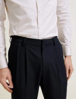 Autograph Smart Trousers Twin Pleat 360 Flex Trousers -New In Mens Store SD 03 T70 4303A F0 X EC 2