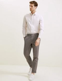 Autograph Men's Trousers Cotton Rich Smart Stretch Trousers