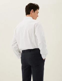 M&S Collection Personalised Gifts For Him Personalised Men's Slim Fit Cotton Shirt 11 M&S Collection Personalised Gifts For Him Personalised Men's Slim Fit Cotton Shirt -New In Mens Store SD 08 T04 9855P Z0 X EC 3