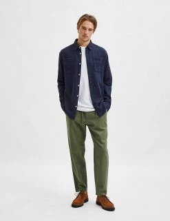 SELECTED HOMME Casual Shirts Cotton Rich Shirt