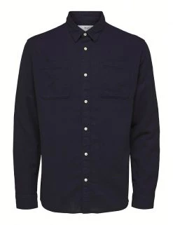 SELECTED HOMME Casual Shirts Cotton Rich Shirt 6 SELECTED HOMME Casual Shirts Cotton Rich Shirt -New In Mens Store SD 10 T18 1015 F0 X EC 90