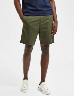 SELECTED HOMME Men's Shorts Cotton Rich Chino Shorts -New In Mens Store SD 10 T18 1070 J0 X EC 1