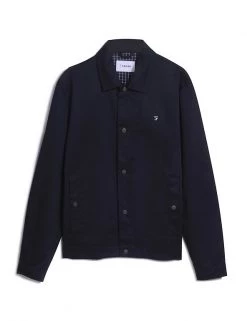 Farah Men's Coats & Jackets Cotton Rich Harrington Jacket -New In Mens Store SD 10 T18 1408 F0 X EC 90