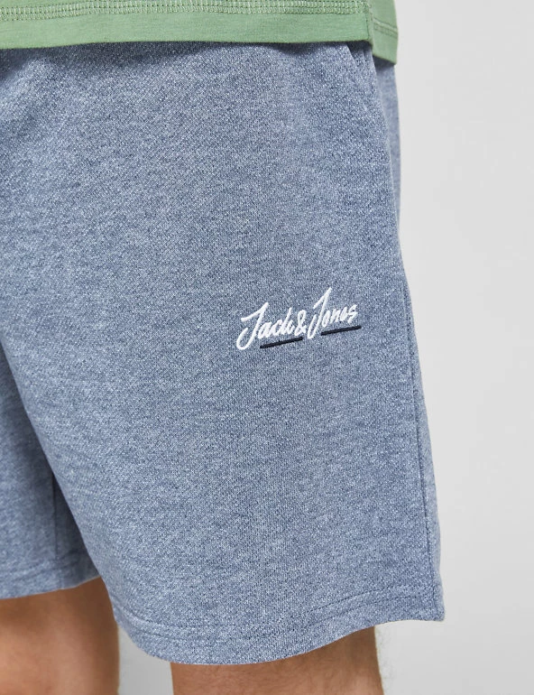 JACK & JONES Men's Shorts Cotton Blend Sweat Shorts 10 JACK & JONES Men's Shorts Cotton Blend Sweat Shorts - Image 10