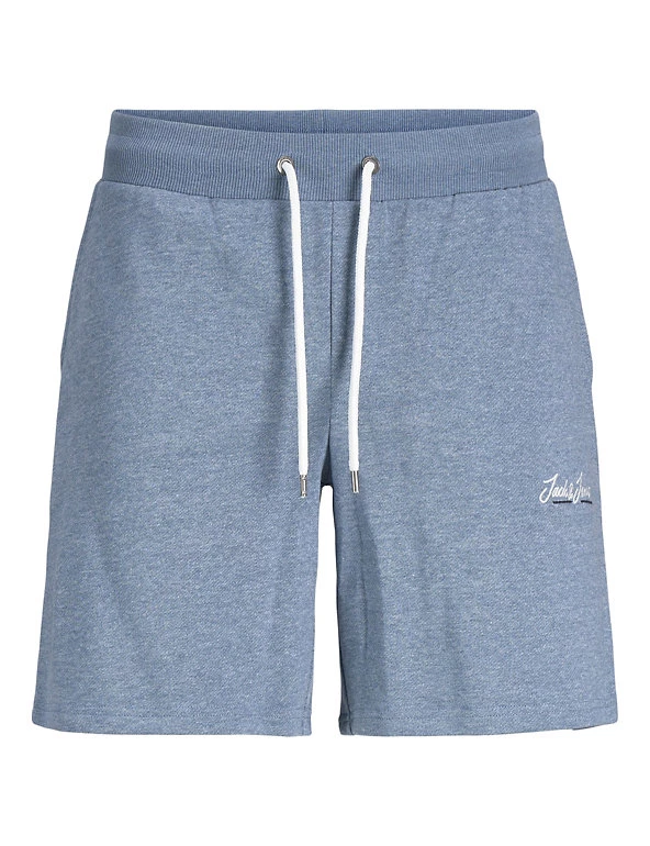 JACK & JONES Men's Shorts Cotton Blend Sweat Shorts 7 JACK & JONES Men's Shorts Cotton Blend Sweat Shorts - Image 7