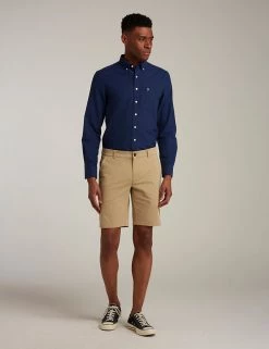 Farah Men's Shorts Cotton Rich Chino Shorts -New In Mens Store SD 10 T18 2606 N0 X EC 0