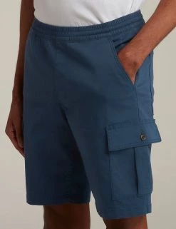 Farah Men's Shorts Cotton Rich Cargo Shorts -New In Mens Store SD 10 T18 2618 F0 X EC 1