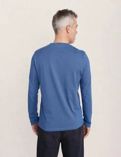 Seasalt Cornwall Men's T-shirts Organic Cotton Graphic Long Sleeve T-Shirt 8 Seasalt Cornwall Men's T-shirts Organic Cotton Graphic Long Sleeve T-Shirt -New In Mens Store SD 10 T19 1534 E4 X EC 2