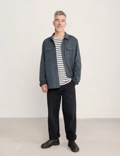 Seasalt Cornwall Casual Shirts Cotton Rich Garment Dyed Overshirt -New In Mens Store SD 10 T19 1541 T0 X EC 2