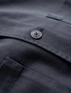 Seasalt Cornwall Men's Coats & Jackets Linen Rich Utility Jacket -New In Mens Store SD 10 T19 1545 F0 X EC 3